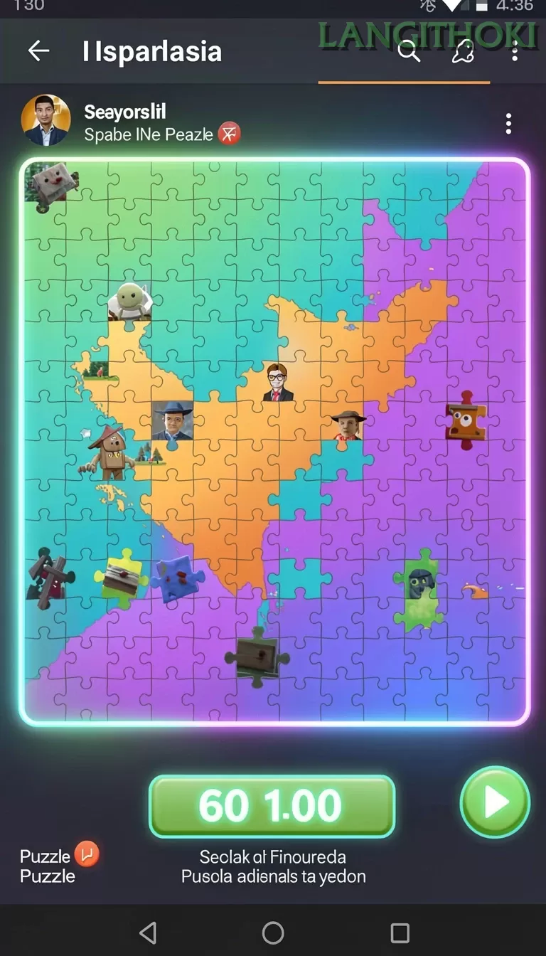 Galeri pratinjau visual langithoki build APK resmi terbaru