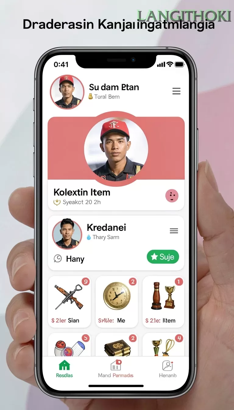 Pratinjau antarmuka langithoki — aplikasi APK resmi Android v2.5.6